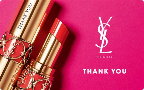 ysl gift card|YSL gift card balance check.